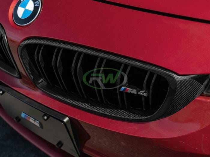 BMW F32 F33 F36 F80 F82 Carbon Fiber Grilles bmwf32013 thumbnail 3