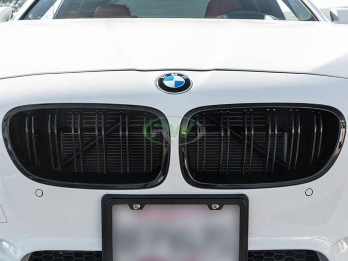 BMW F10 Gloss Black Double Slat Grilles bmwf10049 thumbnail 2