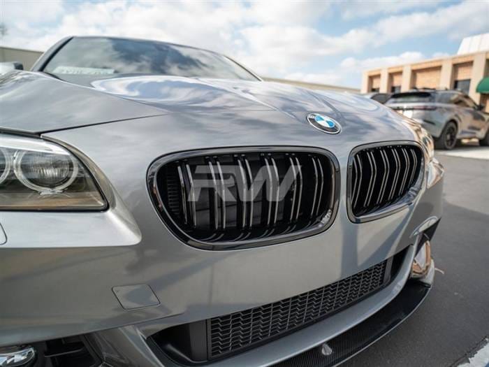 BMW F10 Gloss Black Double Slat Grilles bmwf10049 thumbnail 3