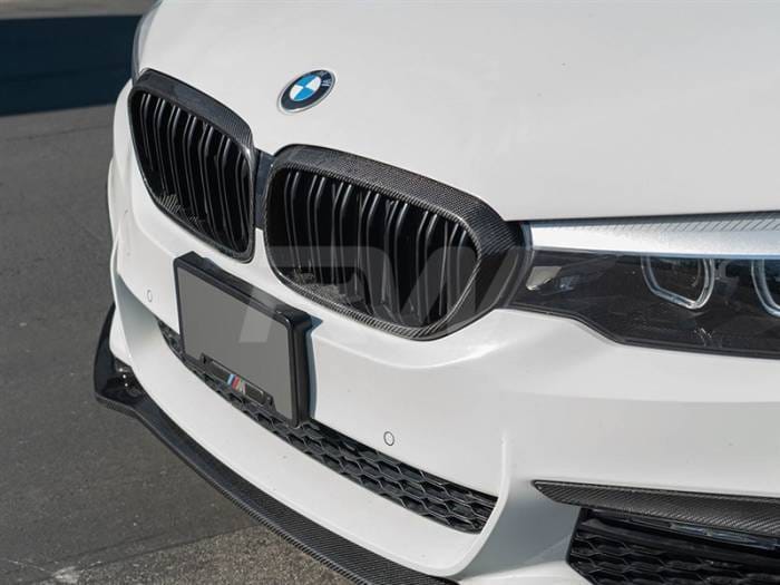 BMW G30 Dual Slat Carbon Fiber Grilles bmwg30021 thumbnail 2