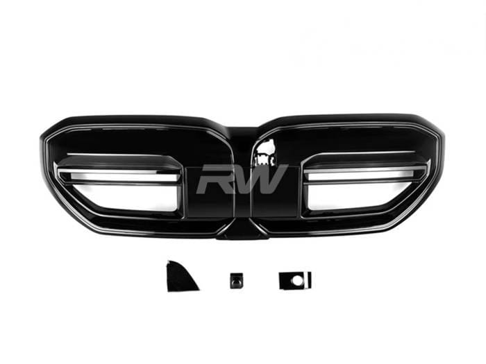 BMW G60 5-Series Gloss Black Front Grille bmwg6012 thumbnail 3