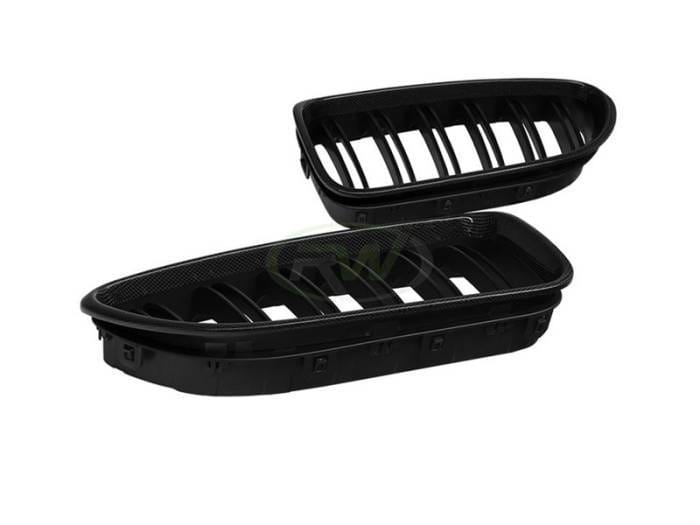 BMW F06 F12 F13 Carbon Fiber Grilles bmwf12003 thumbnail 5