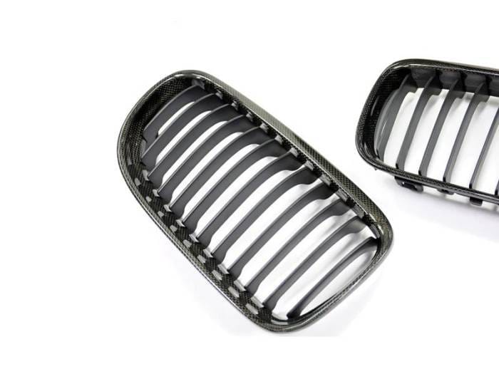 BMW E90 E91 LCI Carbon Fiber Front Grilles bmwe90009 thumbnail 3
