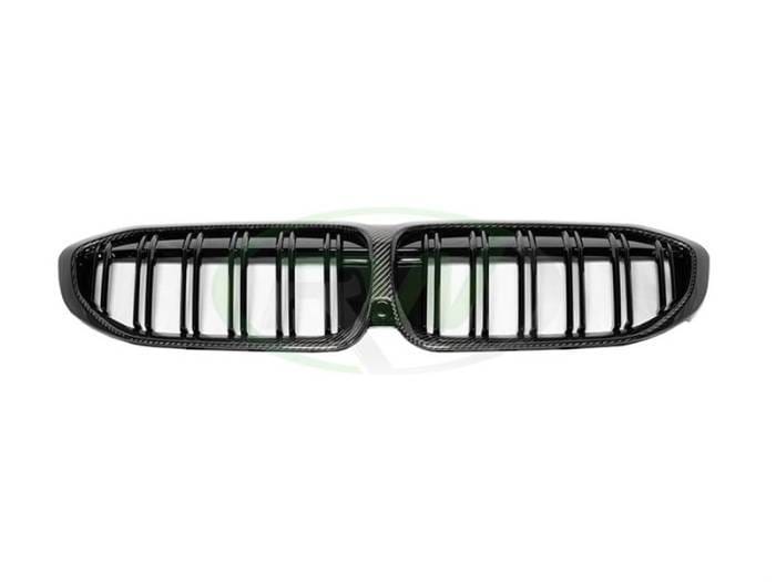 BMW G20 3-Series Dual-Slat Carbon Fiber Grilles bmwg20042 thumbnail 6