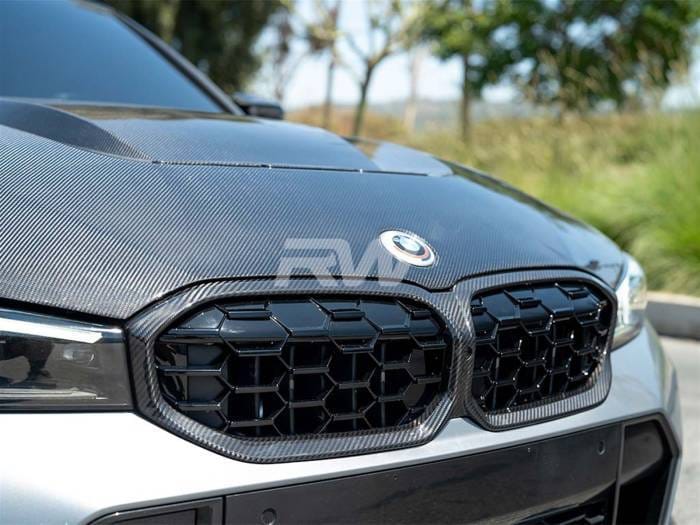 BMW G20 LCI Diamond Carbon Fiber Grille bmwg20044