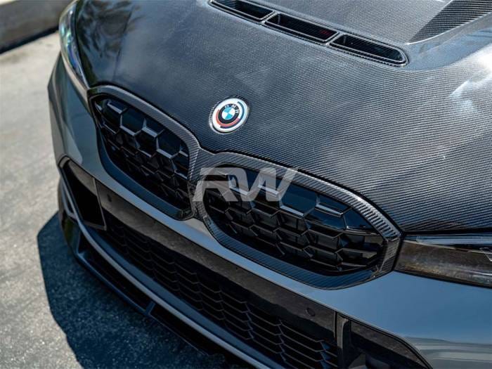 BMW G20 LCI Diamond Carbon Fiber Grille bmwg20044 thumbnail 3