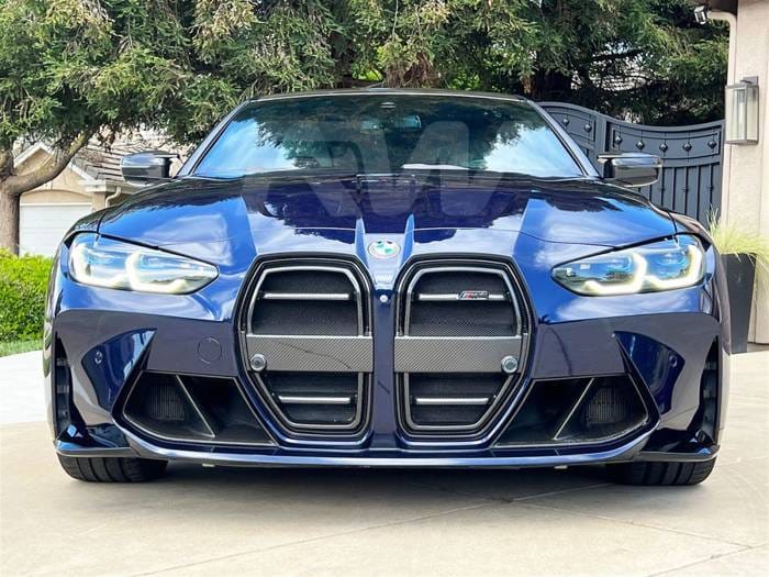 BMW G8X M3/M4 SQ Style Carbon Fiber Grille bmwg8x035 thumbnail 2