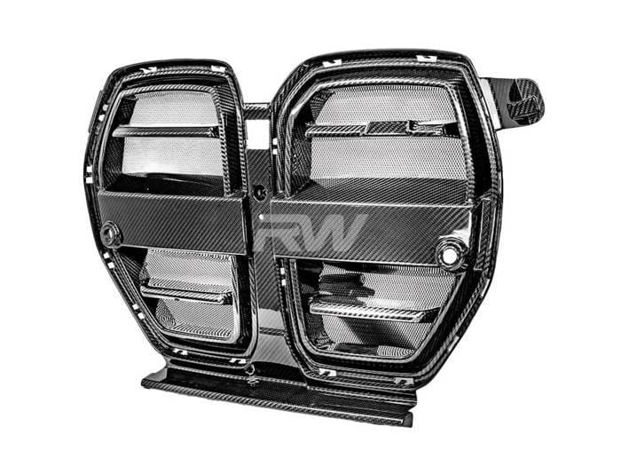 BMW G8X M3/M4 SQ Style Carbon Fiber Grille bmwg8x035 thumbnail 5