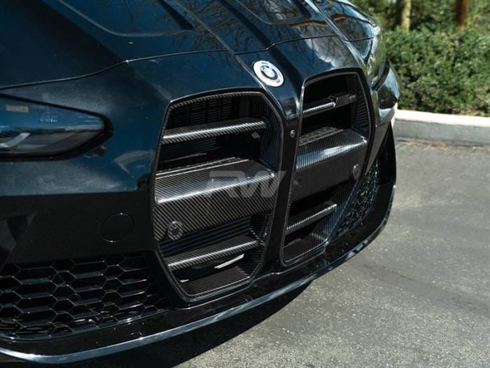 BMW G8X M3/M4 DTM Carbon Fiber Grille w/traffic Assist bmwg8x07-1