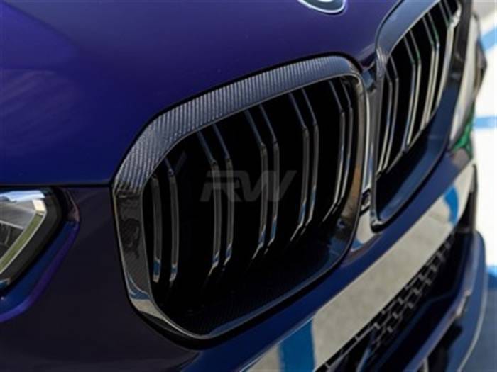 BMW G05 X5 Carbon Fiber Grille Surrounds bmwg05024 thumbnail 2