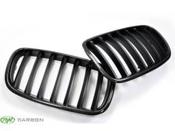 BMW E70 X5 & E71 X6 Carbon Fiber Grilles bmwe70x501