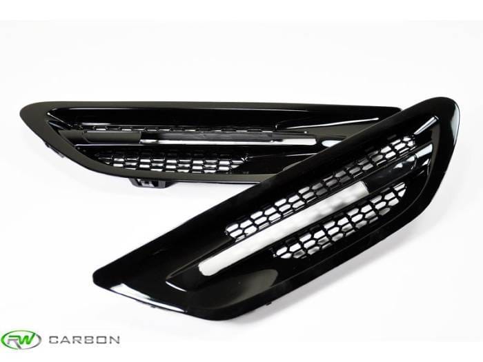 BMW F10 M5 Gloss Black Fender Grilles bmwf10029