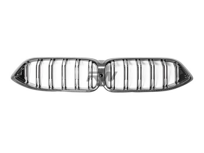 BMW M8 / 8-Series Dual Slat Carbon Fiber Grille bmwf91011 thumbnail 6