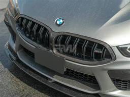 BMW F91 F92 F93 M8 Carbon Fiber Grille Surrounds wo/Camera bmwf9101-2