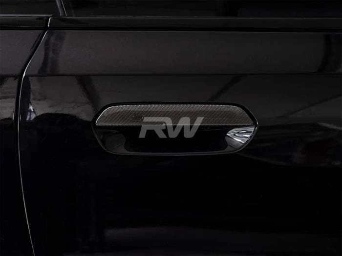 BMW G87 M2 Carbon Fiber Door Handle Trims bmwg87051 thumbnail 3
