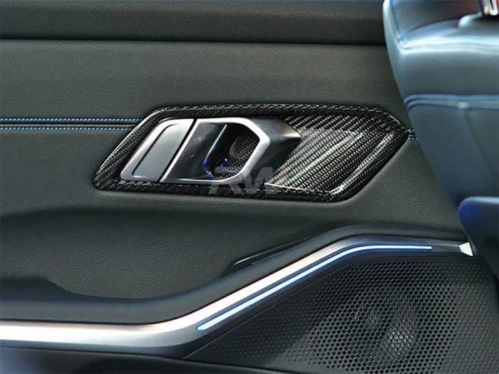 BMW G80 M3 Carbon Fiber Door Handle Trims bmwg8x021 thumbnail 3
