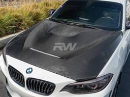 BMW F20 F22 F87 M2 GTS Style Carbon Fiber Hood bmwf8722