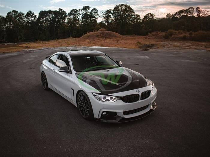 BMW F30/F32 GTS Style Carbon Fiber Hood bmwf30041 thumbnail 3