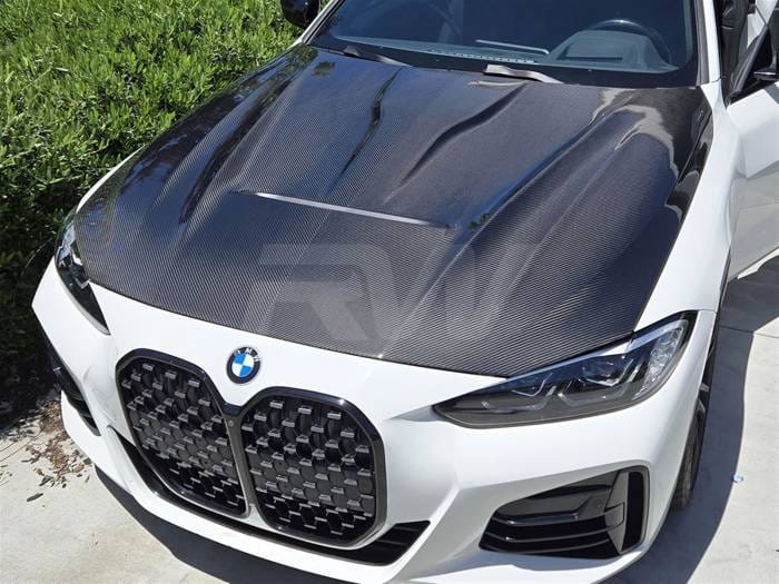 BMW G22 G23 4-Series Carbon Fiber Hood bmwg2208 thumbnail 3