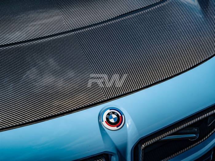 BMW G87 M2 / G42 2-Series Carbon Fiber DTM Hood bmwg87034 thumbnail 4