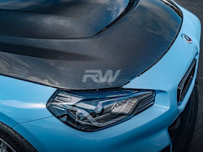 BMW G87 M2 / G42 2-Series Carbon Fiber DTM Hood bmwg87034 thumbnail 5