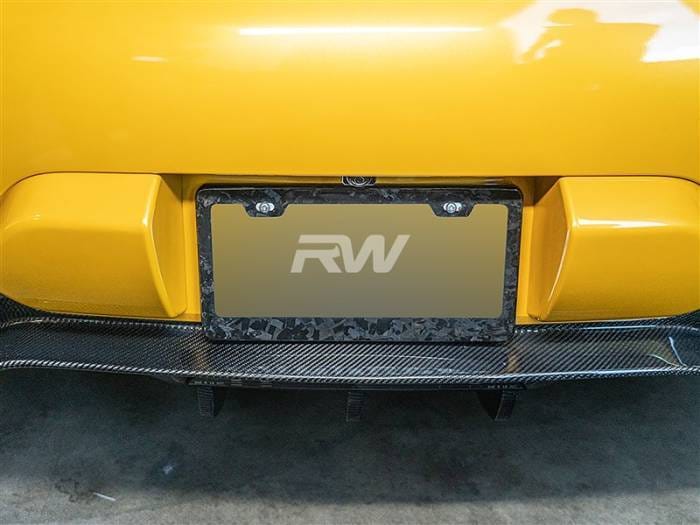Forged Carbon License Plate Frame (US) CFframe-1