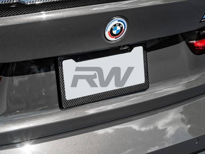 Carbon Fiber License Plate Frame (US) CFframe thumbnail 2
