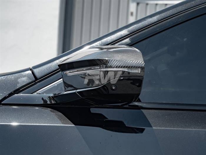 BMW G60 G70 Carbon Fiber Mirror Cap Replacements bmwg6002 thumbnail 3