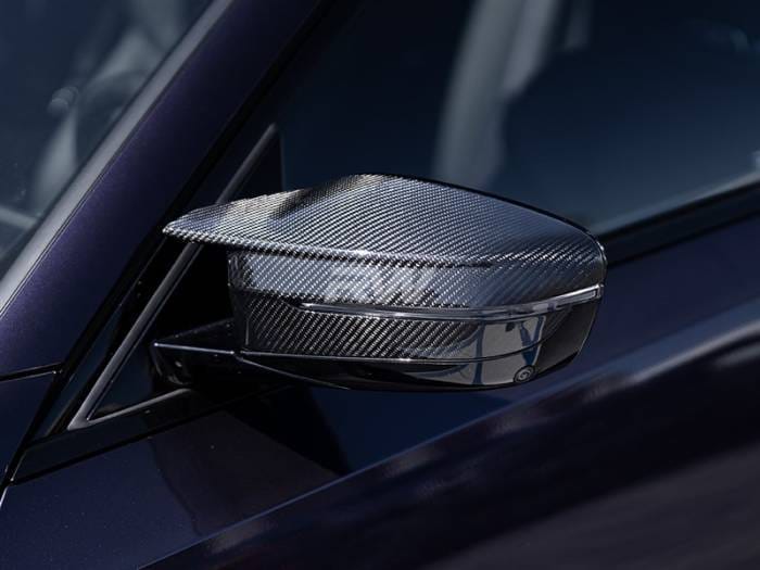 BMW G8X M3/M4/i4 Carbon Fiber Mirror Cap Replacements bmwg8x01