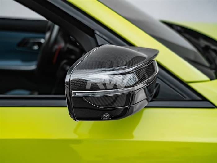 BMW G8X M3/M4/i4 Carbon Fiber Mirror Cap Replacements bmwg8x01 thumbnail 2