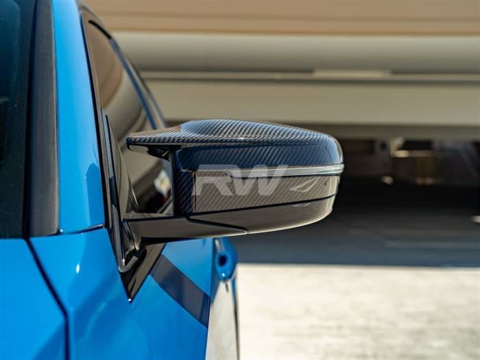 BMW G8X M3/M4/i4 Carbon Fiber Mirror Cap Replacements bmwg8x01 thumbnail 3