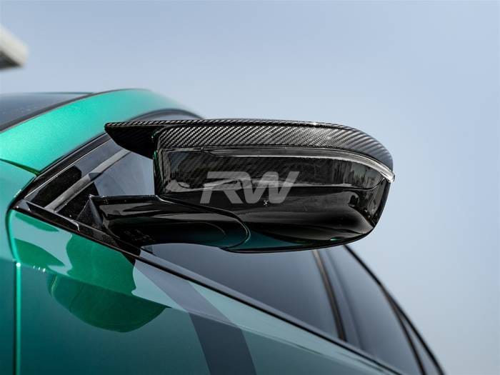 BMW G8X M3/M4/i4 Carbon Fiber Mirror Cap Replacements bmwg8x01 thumbnail 5