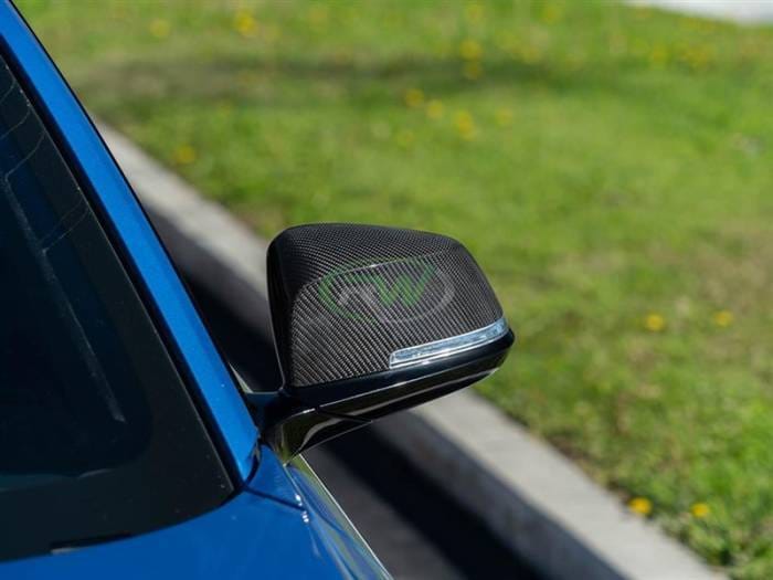 BMW F22 F30 F32 F87 Carbon Fiber Mirror Caps bmwf30005 thumbnail 2