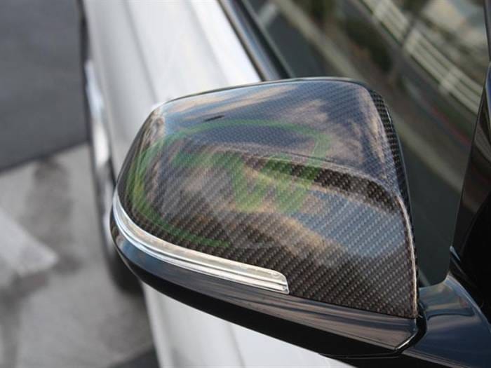 BMW F22 F30 F32 F87 Carbon Fiber Mirror Caps bmwf30005 thumbnail 4