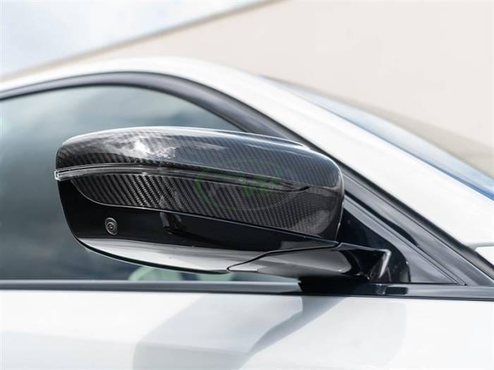 BMW M5 M8 M850i Carbon Fiber Mirror Caps bmwf9018 thumbnail 2