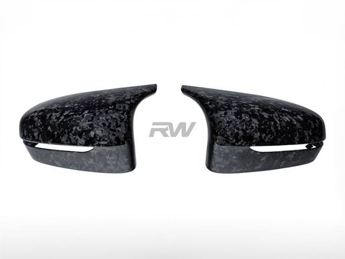 BMW M5/M8 Forged Carbon Mirror Cap Replacements bmwf90039 thumbnail 2