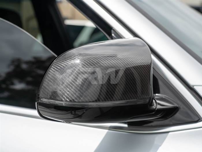 BMW F15 X5/F16 X6 M Style Dry CF Mirror Caps bmwf15004 thumbnail 2