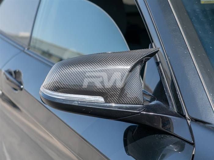 BMW F22 F30 F32 F87 M Styled CF Mirror Caps bmwf30038 thumbnail 3