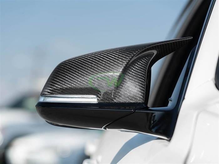 BMW F22 F30 F32 F87 M Styled CF Mirror Caps bmwf30038 thumbnail 5