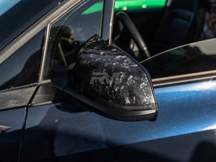 BMW F22 F30 F32 F87 Forged Carbon M Style Mirror Caps bmwf30043 thumbnail 2