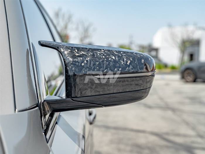 BMW G20 G30 G14 G15 G16 M Style Forged Carbon Mirror Caps bmwg20034