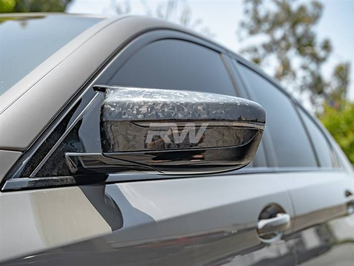 BMW G20 G30 G14 G15 G16 M Style Forged Carbon Mirror Caps bmwg20034 thumbnail 3