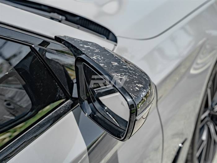 BMW G20 G30 G14 G15 G16 M Style Forged Carbon Mirror Caps bmwg20034 thumbnail 4