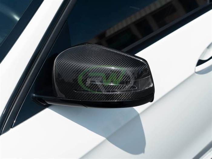 Mercedes Carbon Fiber Replacement Mirror Covers mercw20429 thumbnail 2