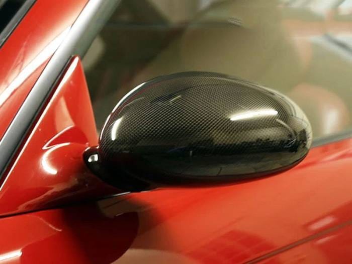 BMW E46 M3 Carbon Fiber Replacement Mirror Covers bmwe46m311