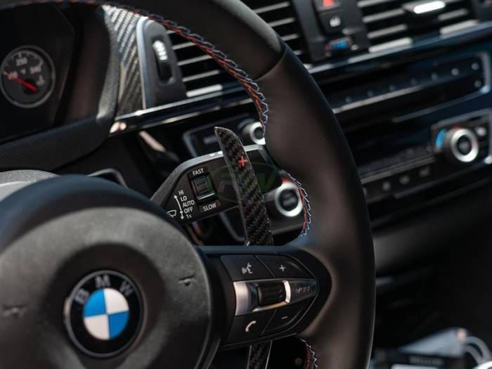 BMW M Carbon Fiber Battle Paddle Shifters bmwf8x010 thumbnail 5