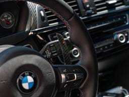 BMW Battle Paddle Shifters w/ Red Symbols - Gloss bmwf8x010-2