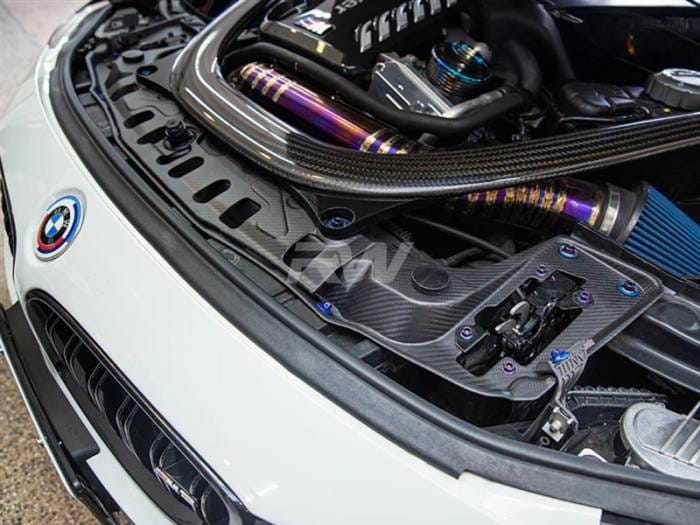 BMW M2 M3 M4 Carbon Fiber Radiator Support Brace bmwf8x071 thumbnail 3