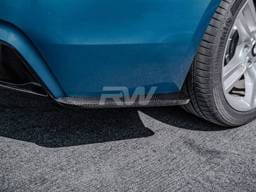 BMW F30 Carbon Fiber Rear Bumper Splitters bmwf30045