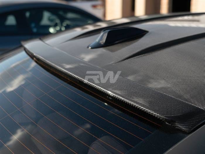 BMW G20 G80 Carbon Fiber Roof Spoiler bmwg80023 thumbnail 5